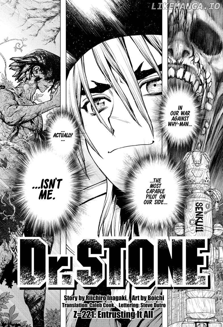 Dr.Stone Chapter 221 image 01
